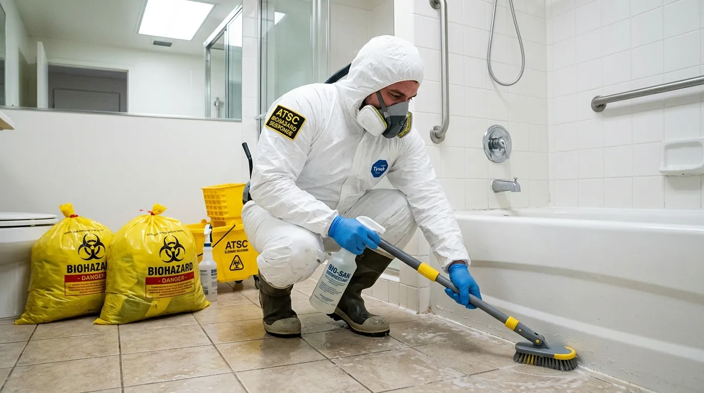 Decontamination equipment deployed for Blood Cleanup in Miramar